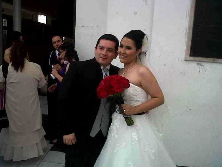 SALIENDO DE LA IGLESIA!