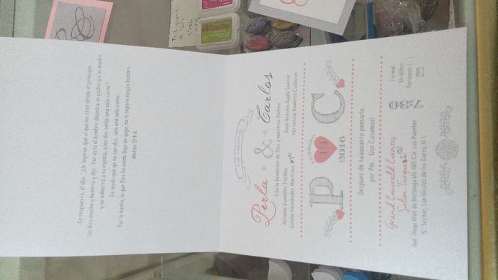 Mis invitaciones hermosas!!! - 2