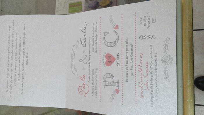 Mis invitaciones hermosas!!! - 3