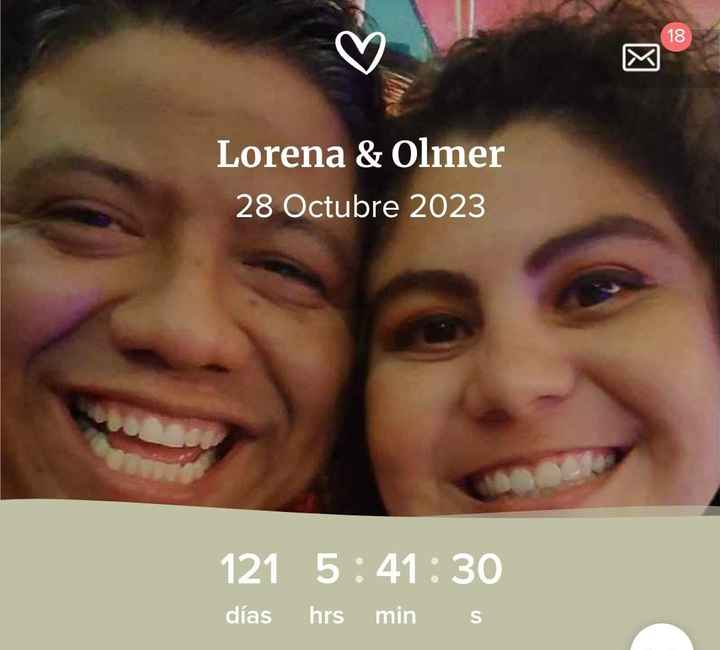 ¿Cuánto falta para tu boda? ¡Comparte tu contador! 📆😱 - 1