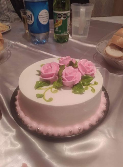 Pastel de boda. - 1