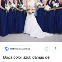 Vestido para damas de honor - 2