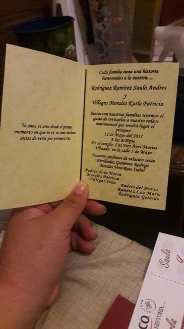 Llegaron las invitación - 2