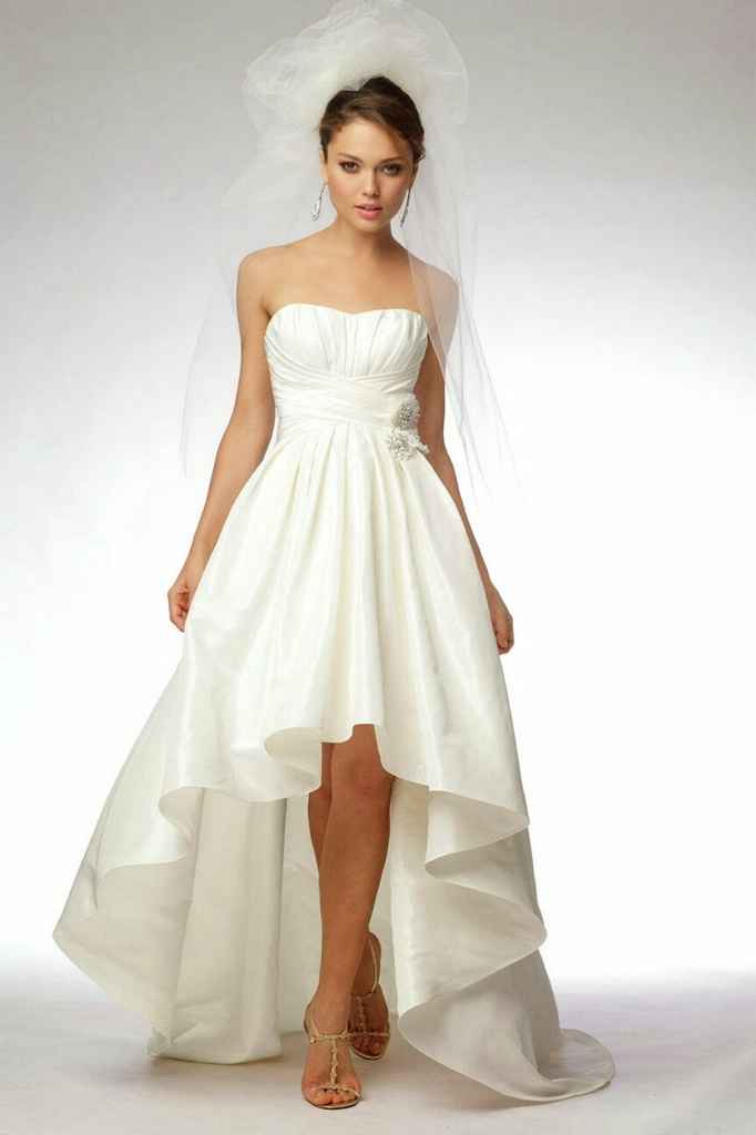 Vestido semi-corto - 4