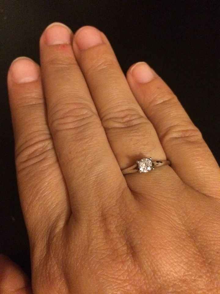 ¿Cómo es tu anillo de compromiso? - 1