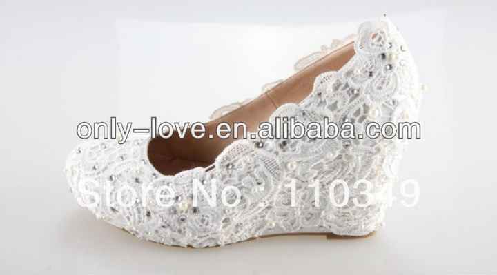 Zapatillas para boda de noche en invierno - 6