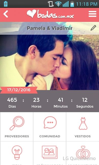 A ti cuantos días te faltan? - 1