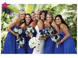 DAMAS EN COLOR AZUL