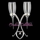 Copas de boda "sharing a heart"