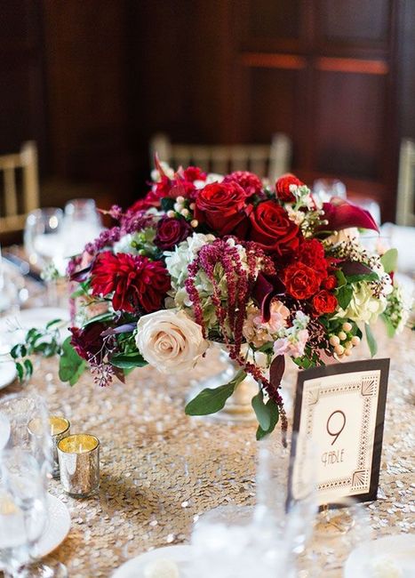 Centros de mesa para mi boda