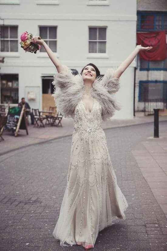 Novias que se casan en invierno ..que usaran para el frio?? - 1