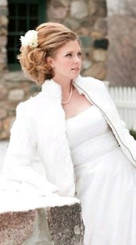 Novias que se casan en invierno ..que usaran para el frio?? - 2