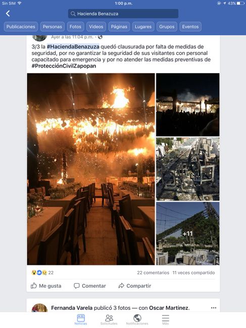 Incendio en boda ! 💆🏼 - 1