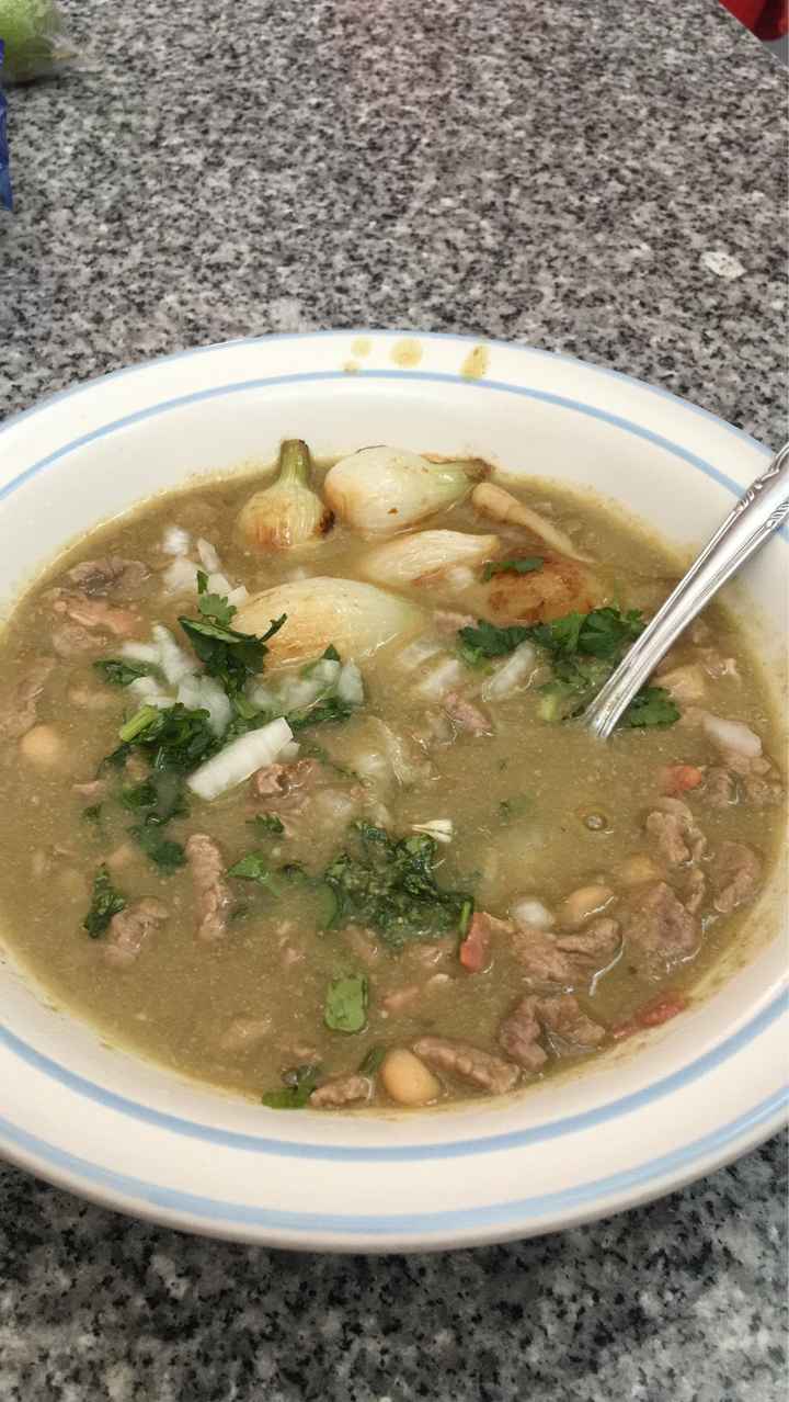 Mi platillo Máster Cheff- Receta de  Carne en su jugo estilo Jalisco con frijolitos de la olla. - 1