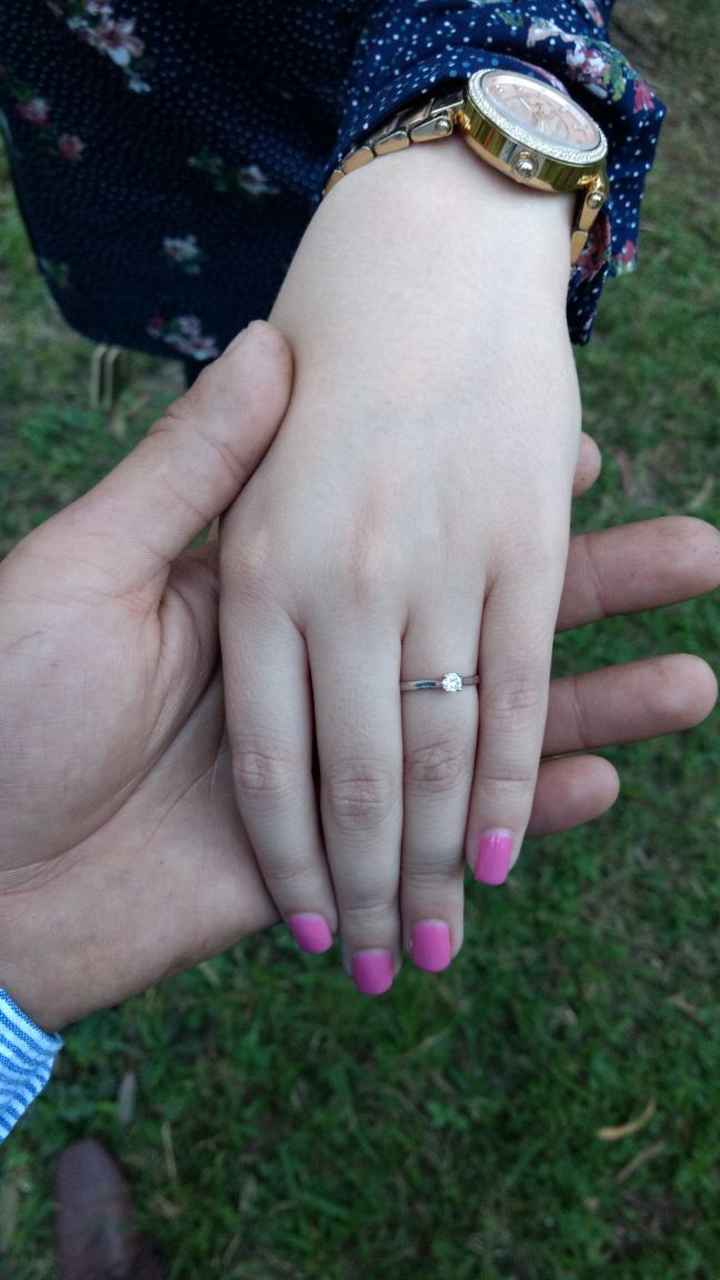 Tu anillo de compromiso es delgado ?? - 1