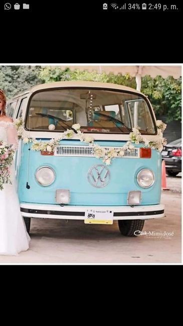 Carro para los novios 🚗 1