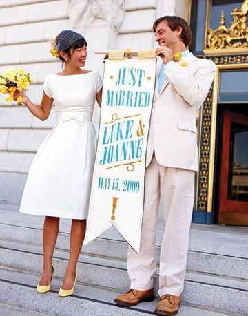 just married