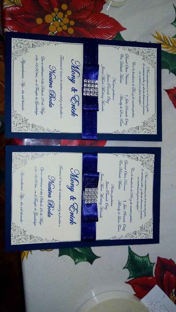  Por fin invitaciones!! - 1