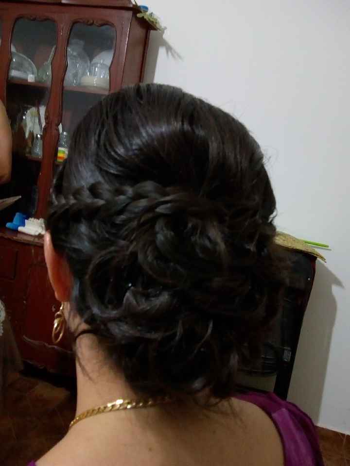 Mi prueba de maquillaje y peinado - 1