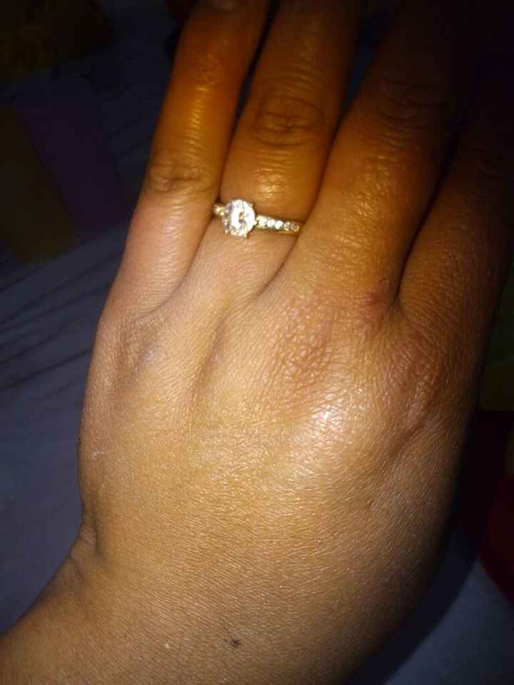 ¿Ya presumiste tu anillo de compromiso? - 1