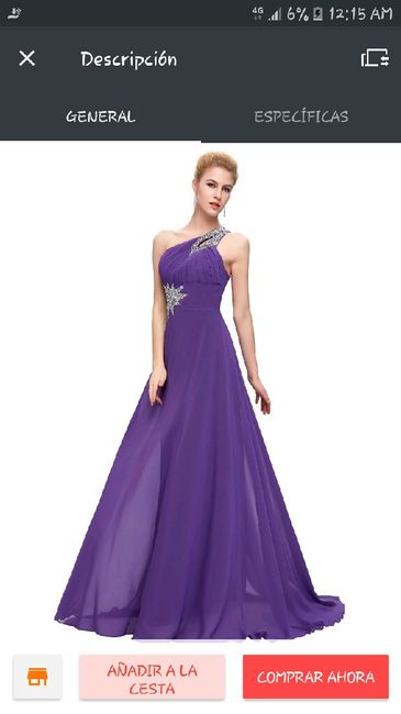 Color vestidos de damas 💐 - 1
