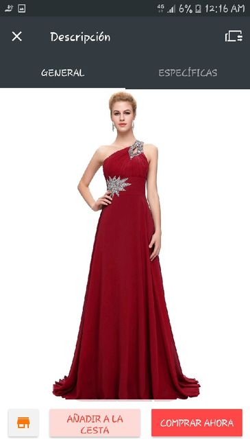 Color vestidos de damas 💐 - 2