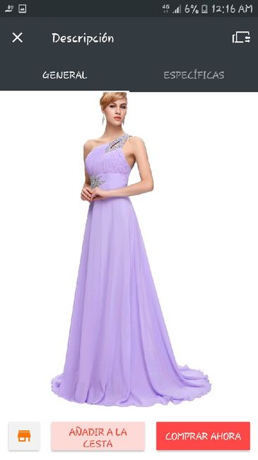 Color vestidos de damas 💐 - 4
