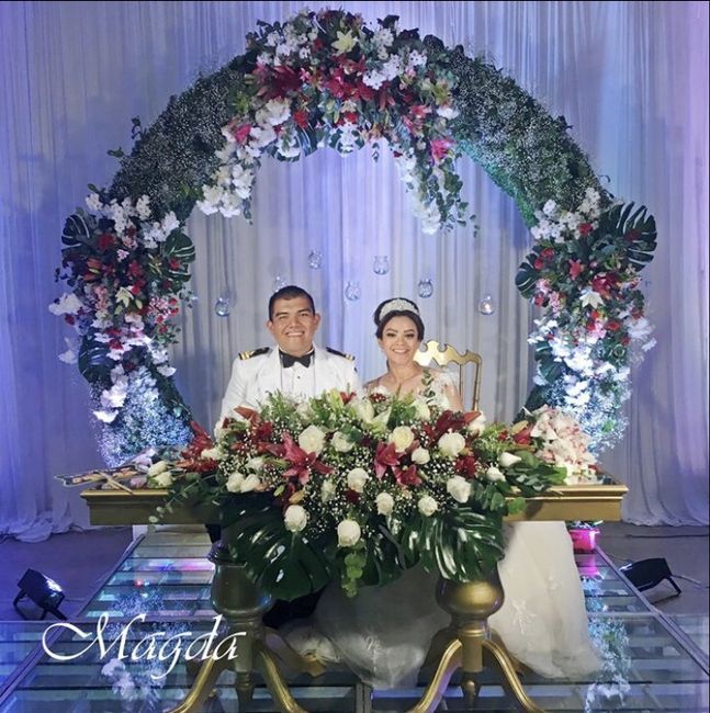 Nuestra mesa de novios 😱🌸🤵👰 12