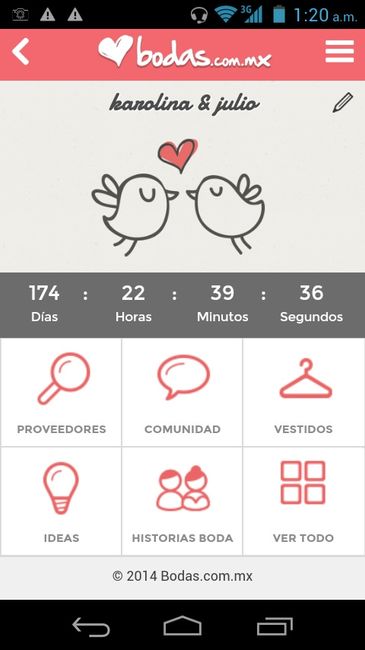 ¡¡¡ App en el cel de bodas.com.mx !!! - 1