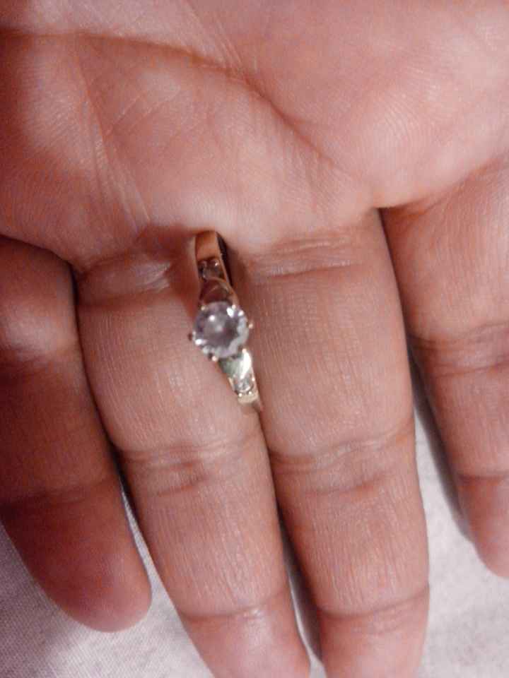 Anillo de Compromiso y el de Bodas - 3
