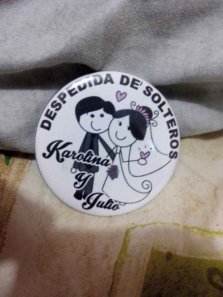  distintivos de mi despedida de soltera - 1