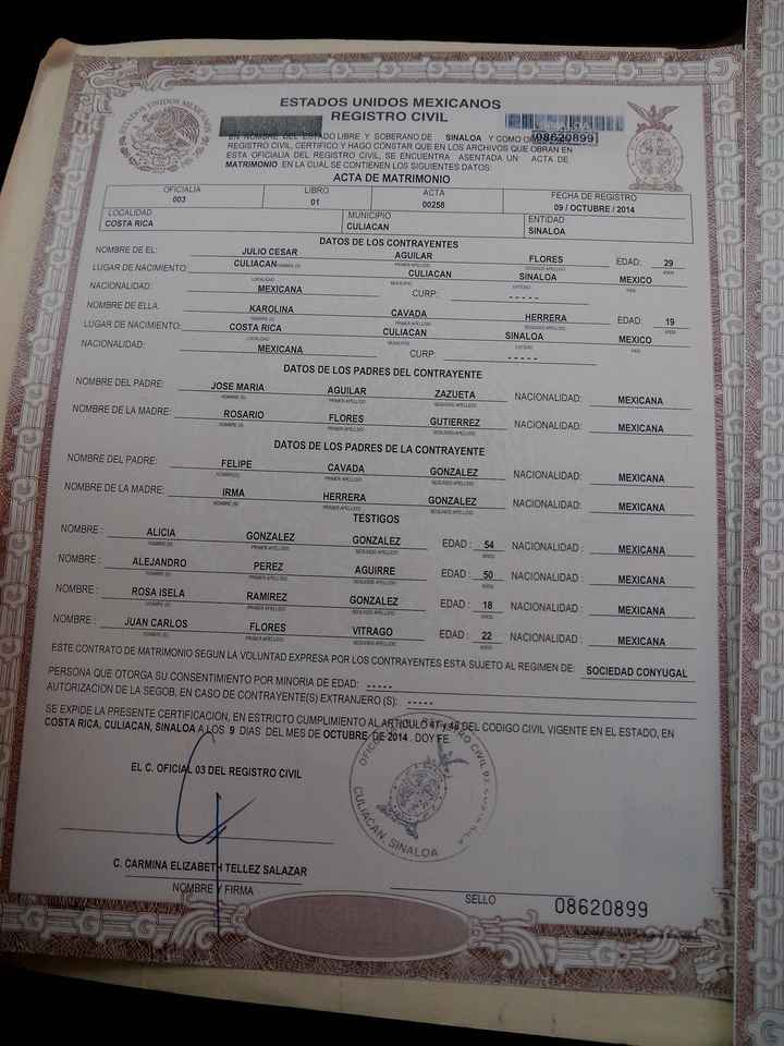 Civil listooo.  - 1