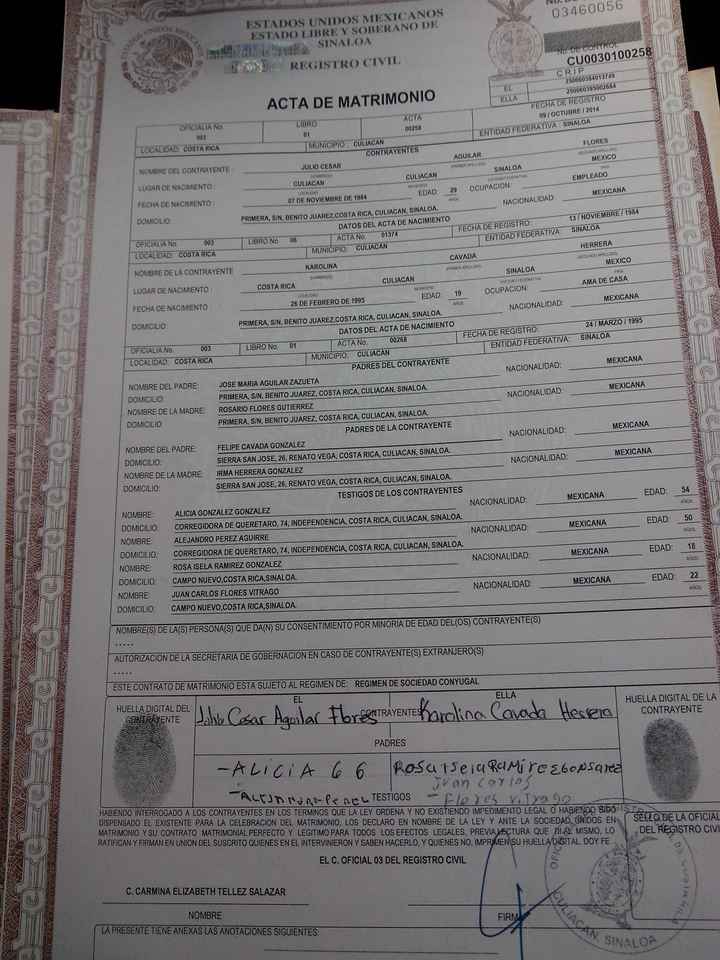 Civil listooo.  - 2