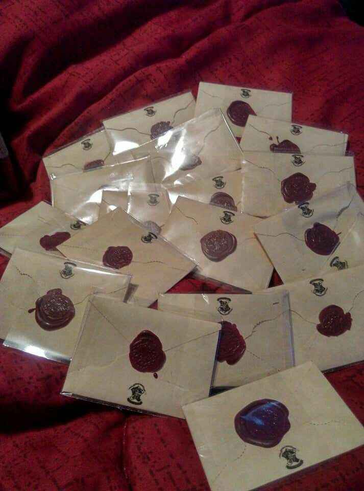 Invitaciones pottericas - 1