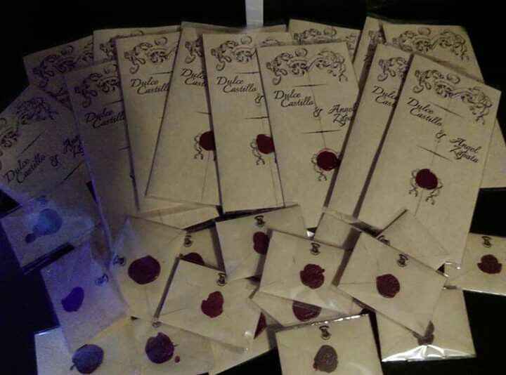 Invitaciones pottericas - 4