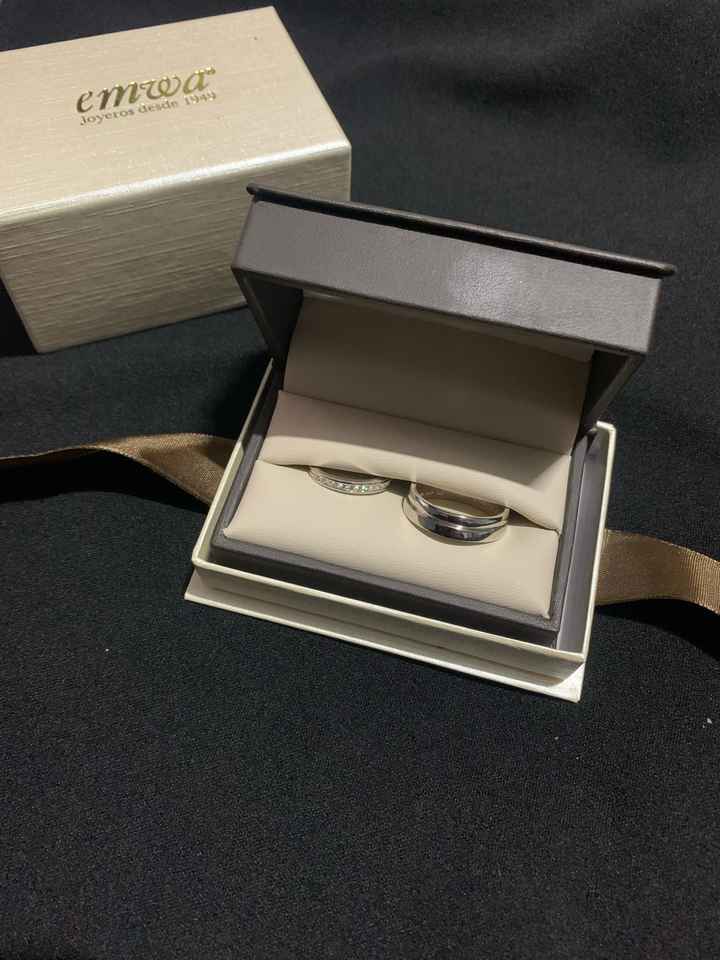 Nuestras argollas de matrimonio 💕 - 1