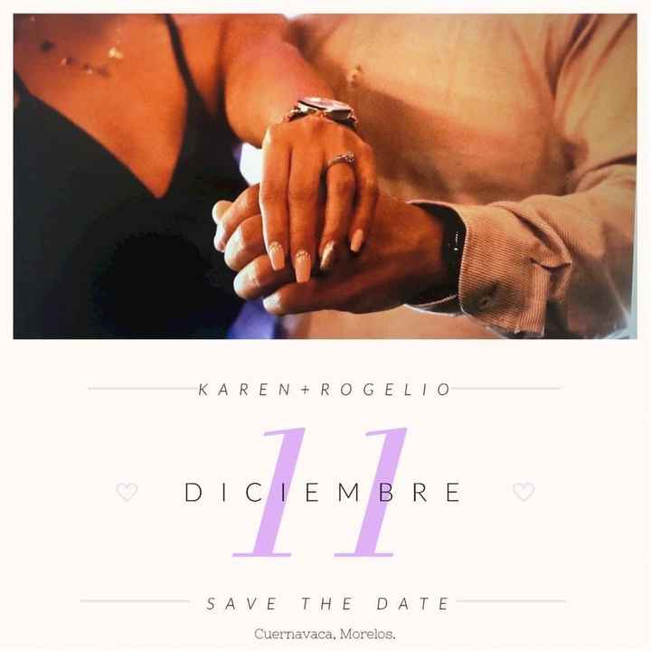 📸 Publica una foto de tu Save the date o  de un viaje que hayas realizado con tu amor - 1