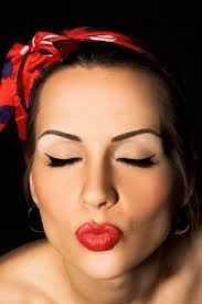maquillaje pin up