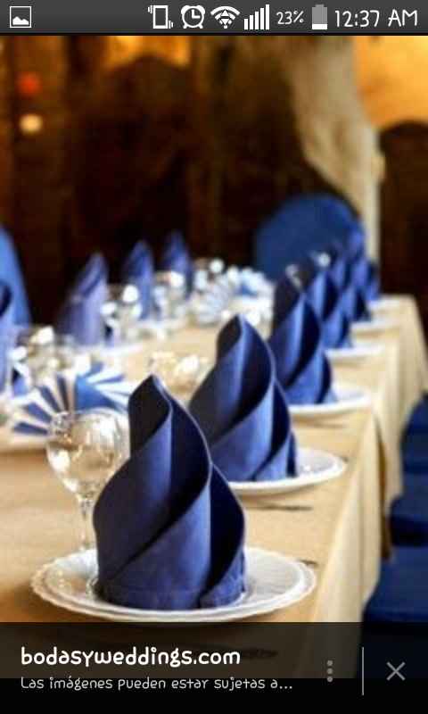 Ideas para boda en azul - 6