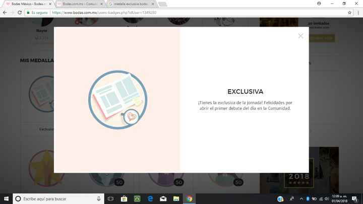 Medalla Exclusiva