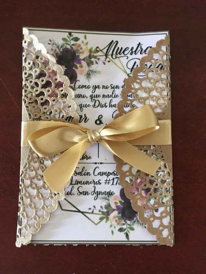 Simón dice: “muéstrame tus invitaciones” - 1
