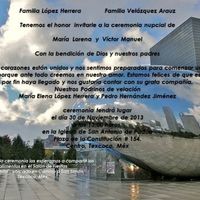 INVITACIÓN CON DATOS