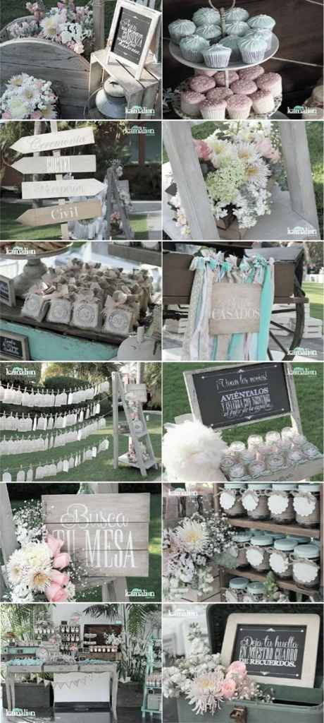 Boda vintage, ideas - 2