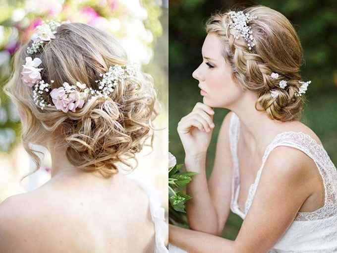 Peinado algo sencillo y elegante que vaya con mi color de pelo