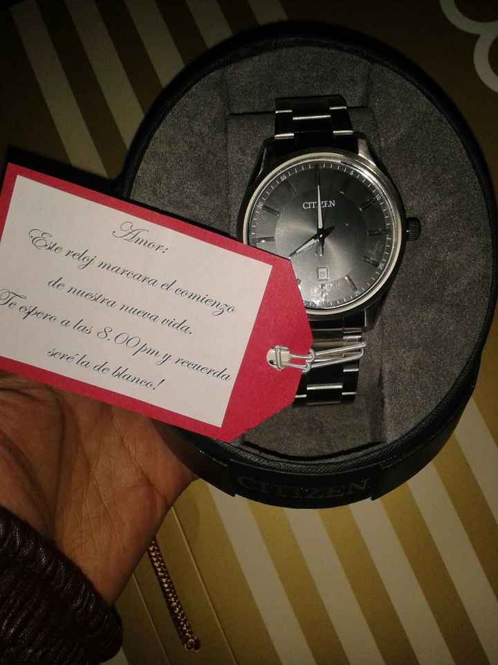 Regalo para el novio