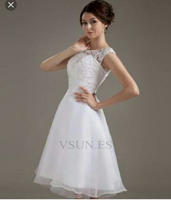 Vestido para el civil 74 días! - 1