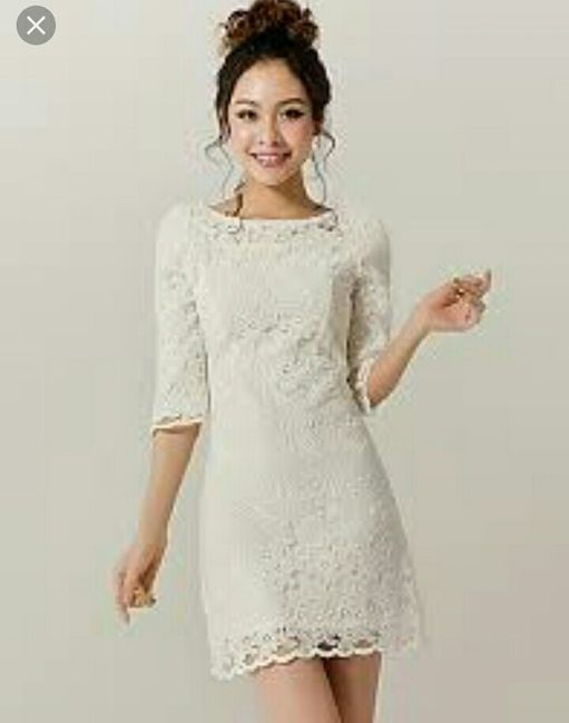 Vestido para el civil 74 días! - 2