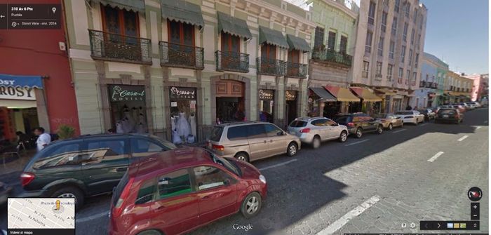 Calle de vestidos de novia