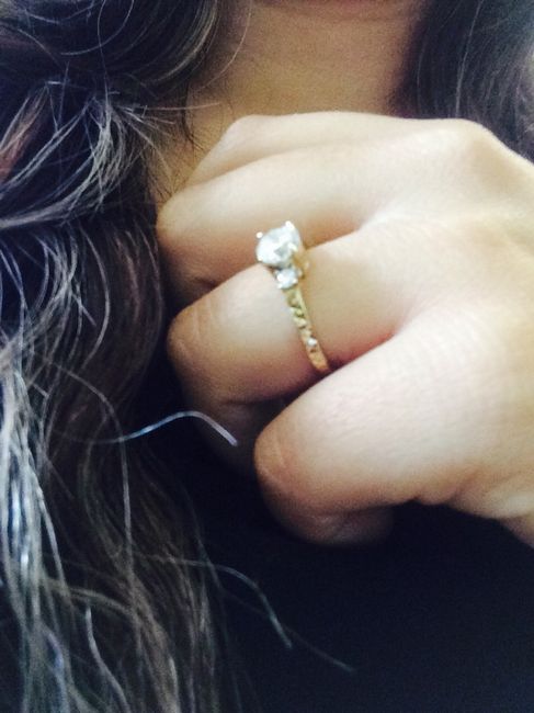 ¿Ya presumiste tu anillo de compromiso? - 1