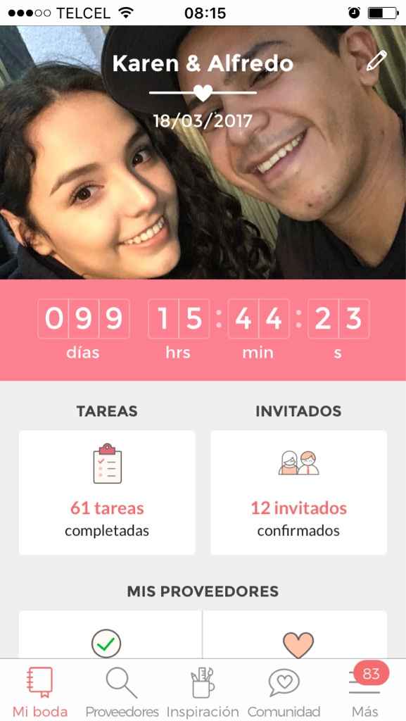 Nuestro contador ya está a dos dígitos - 1
